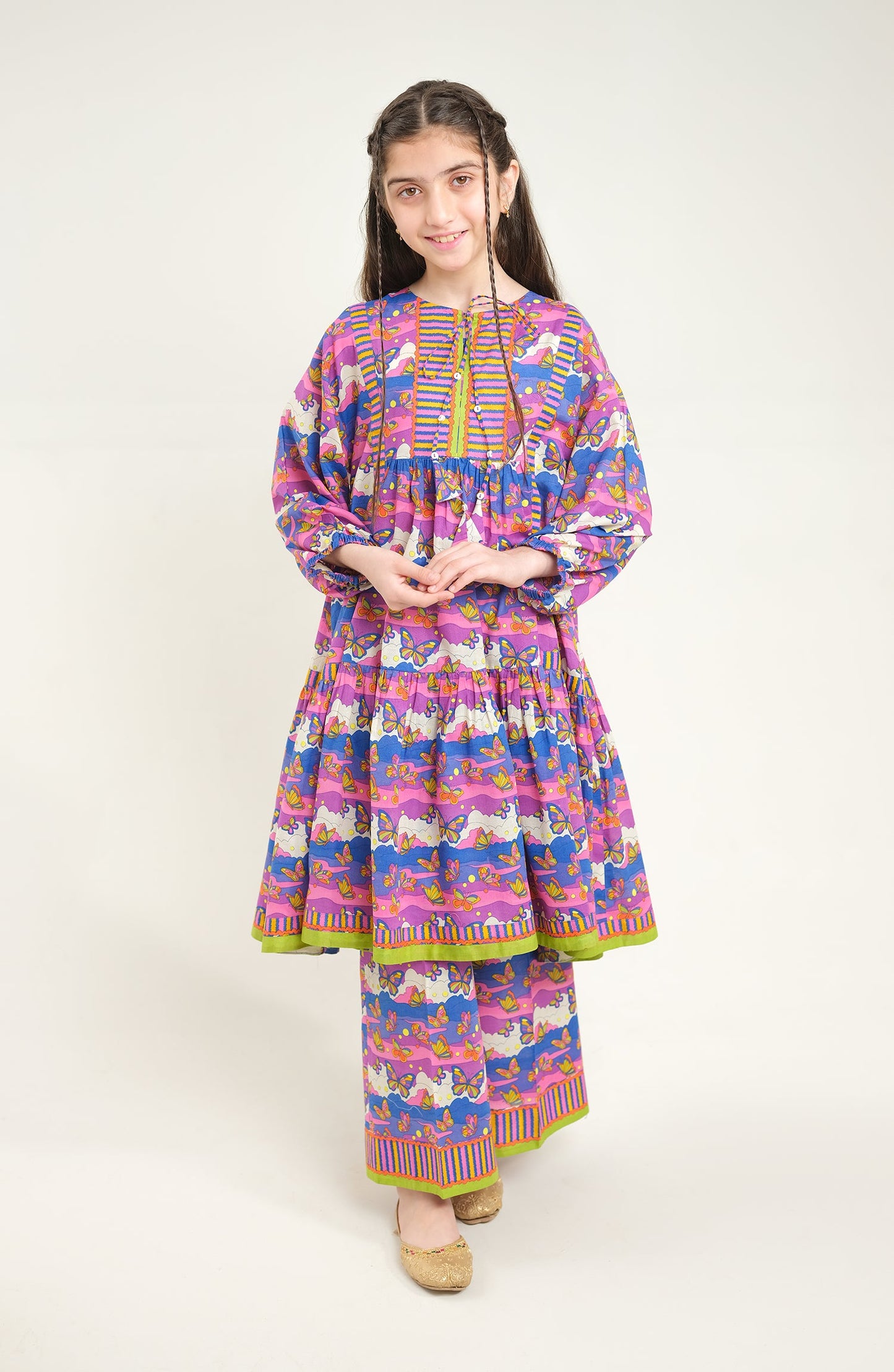 Girl Butterfly Bonanza 2piece Suit - LCP705125 - Shop Now at Leisure Club