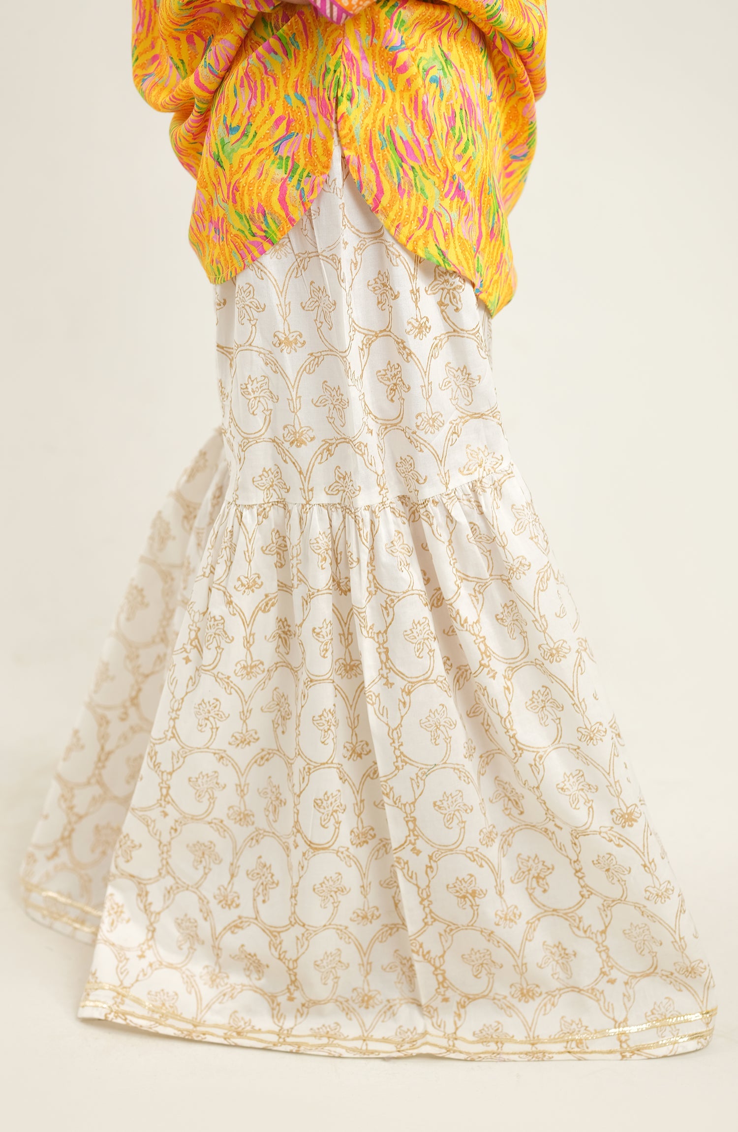 Girls Sania Gharara - LCP715125IF - Shop Now at Leisure Club