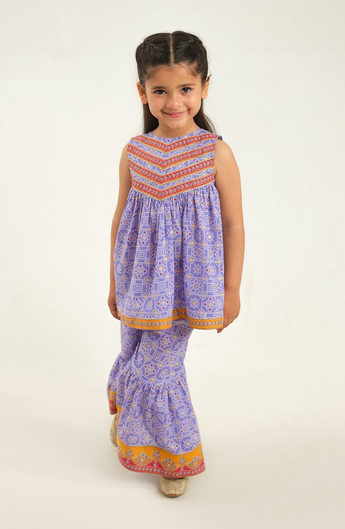 Baby Girls Meherbano 2 Piece Suit-LCP740125IF