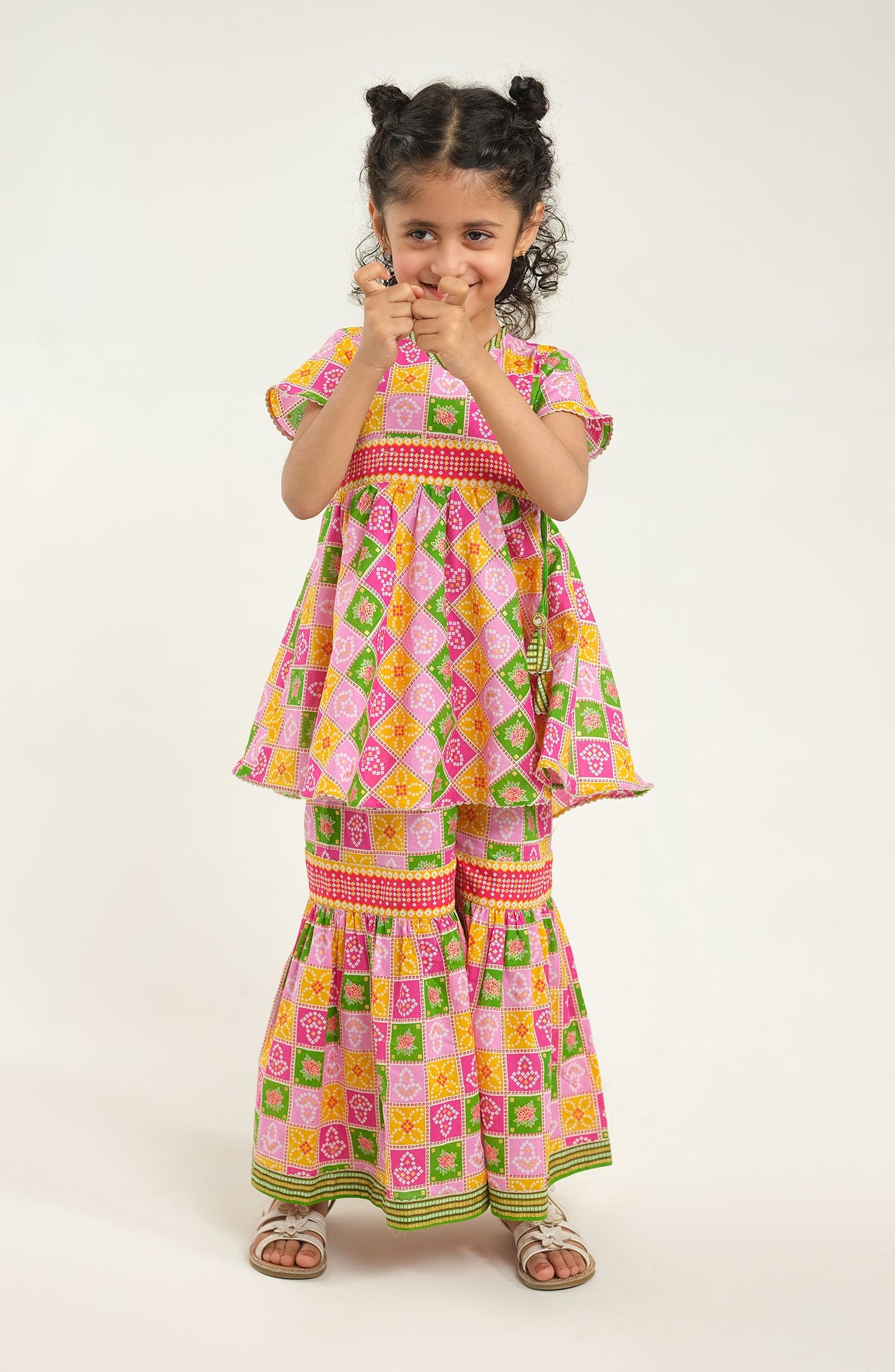 Baby Girls Chuhari 2 Piece Suit-LCP743125IF