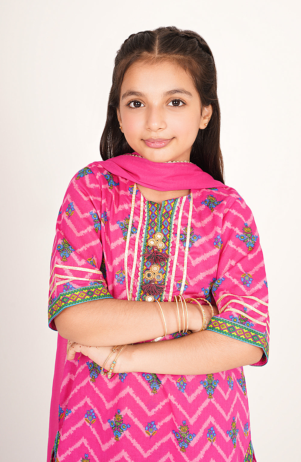 Girls Cotton Candy 3 Piece Suit