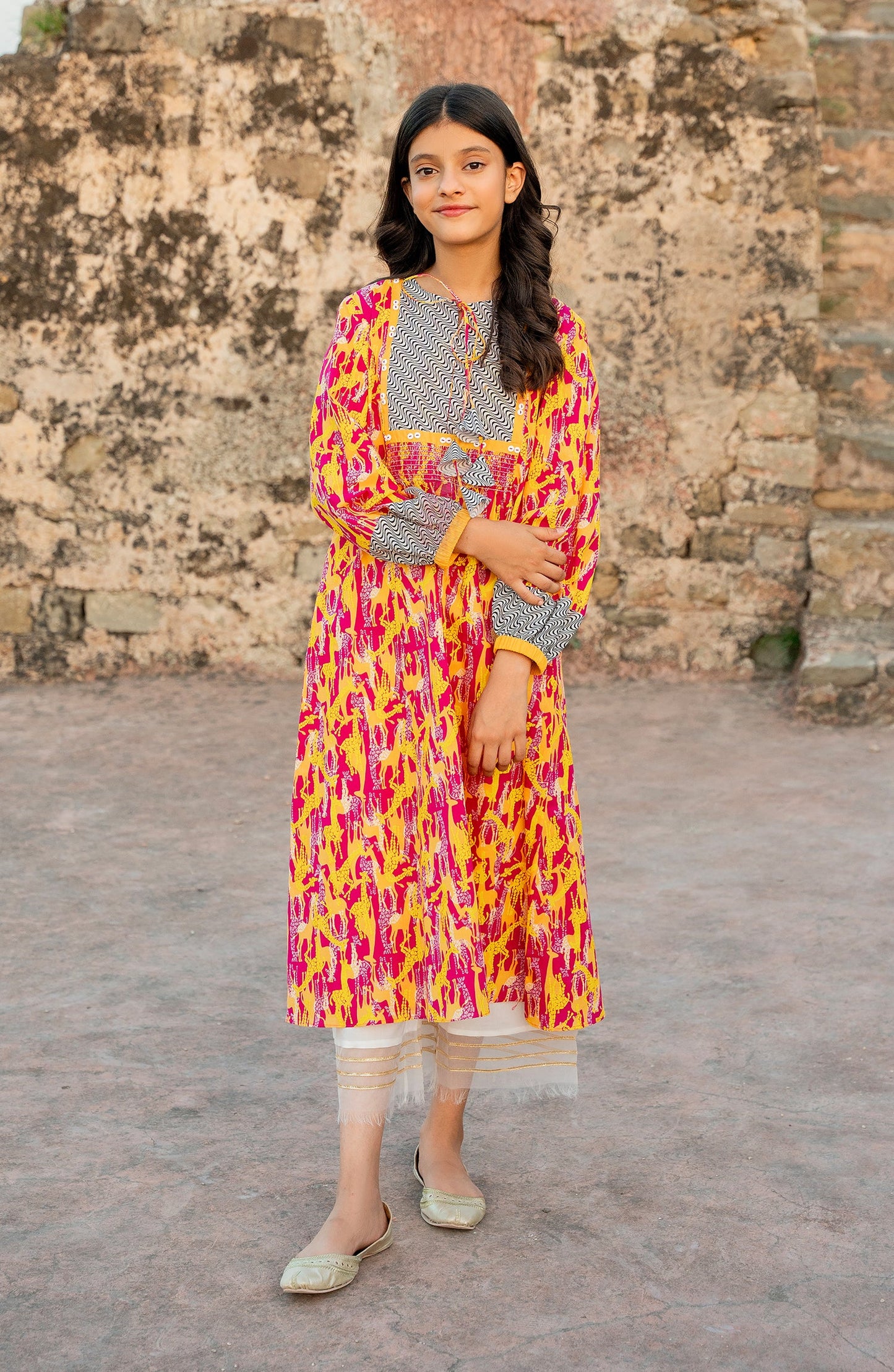 Narangi Long Dress
