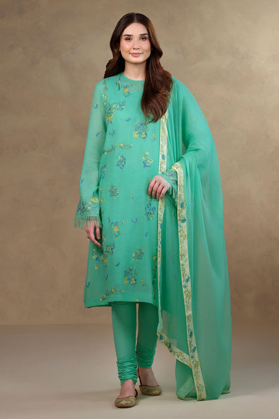 4 Piece - Embroidered Dhaka Malmal Suit - MC1814 - Shop Now at Kayseria
