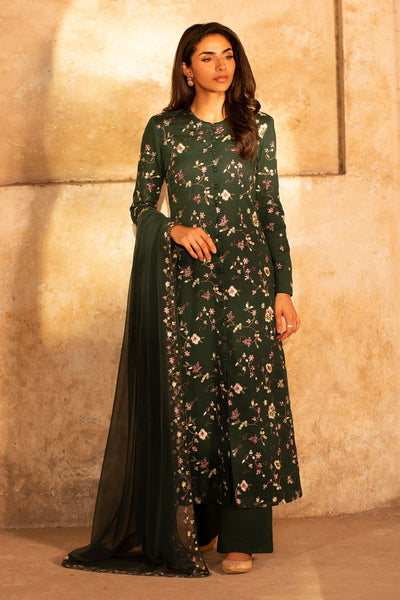 3 Piece - Embroidered Karandi Suit - MC2031 - Shop Now at Kayseria