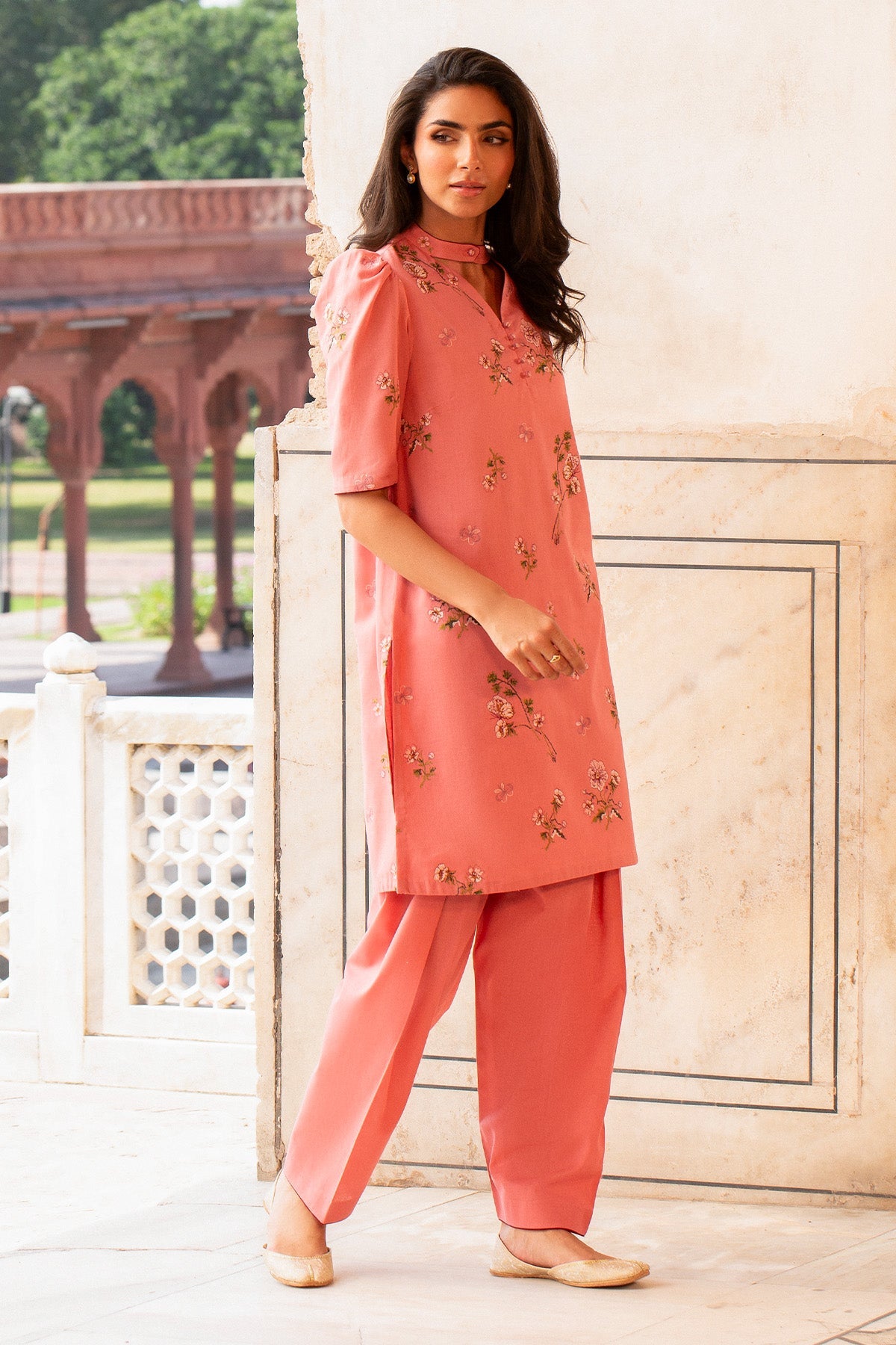 2 Piece - Embroidered Khaddar Suit - MC2104 - Shop Now at Kayseria