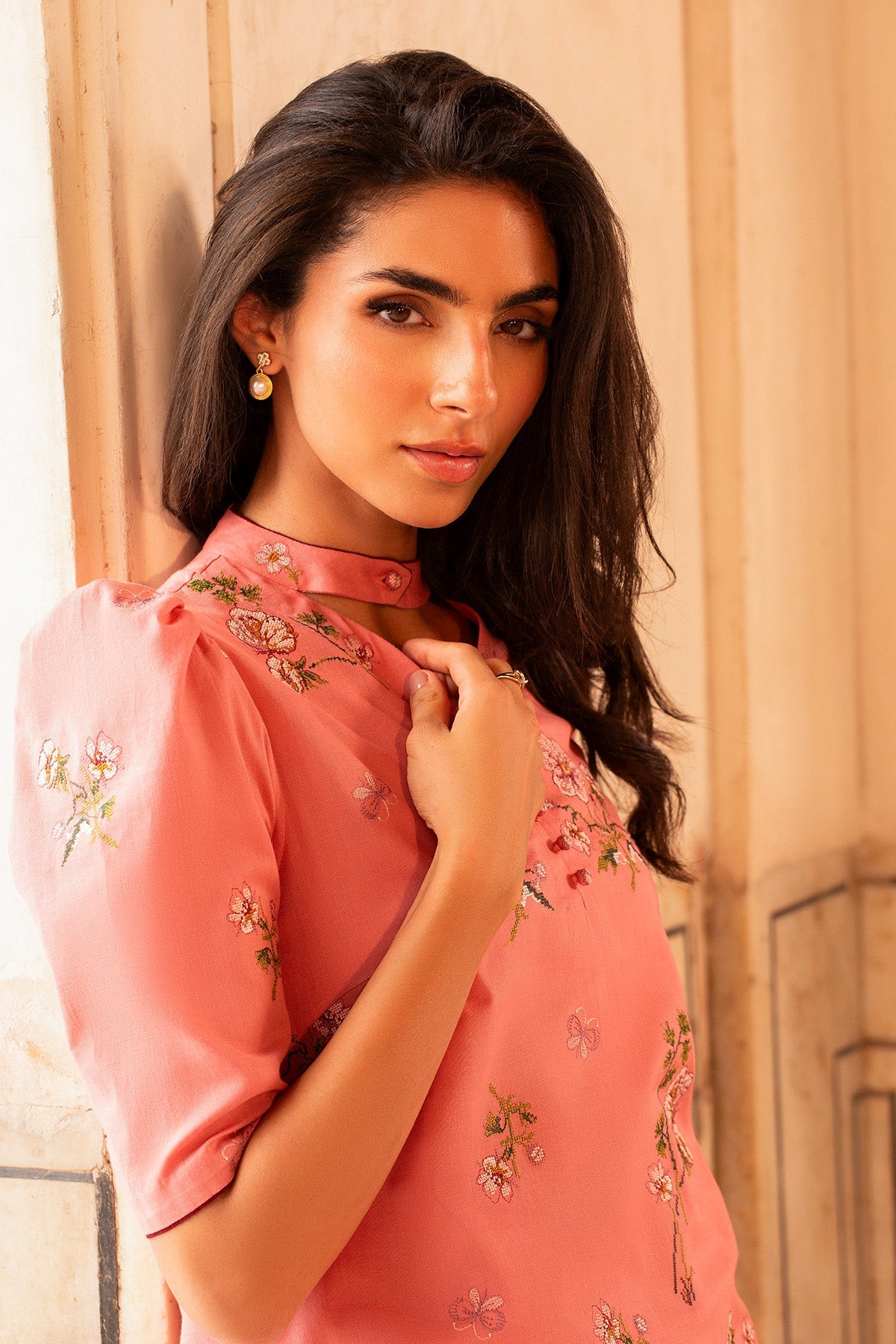 2 Piece - Embroidered Khaddar Suit - MC2104 - Shop Now at Kayseria