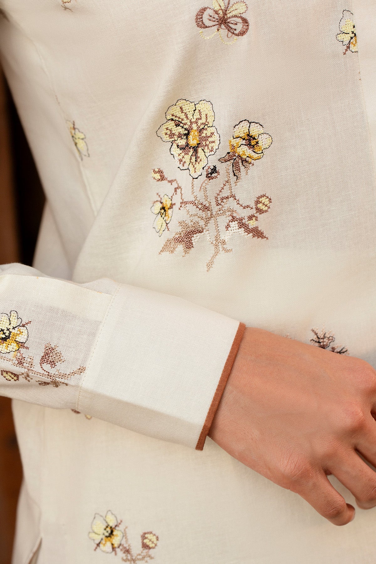 2 Piece - Embroidered Khaddar Suit - MC2112 - Shop Now at Kayseria