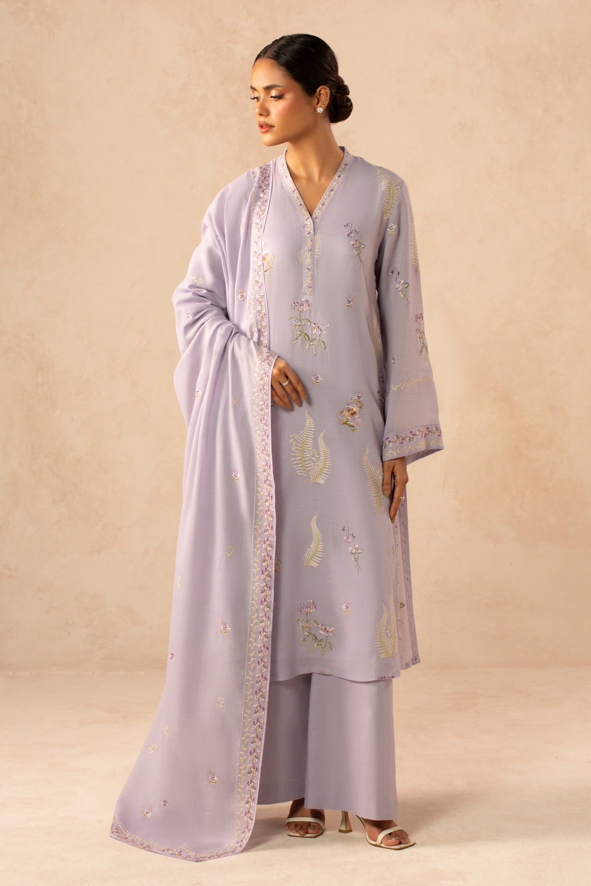 DHAKA MALMAL | EMBROIDERED