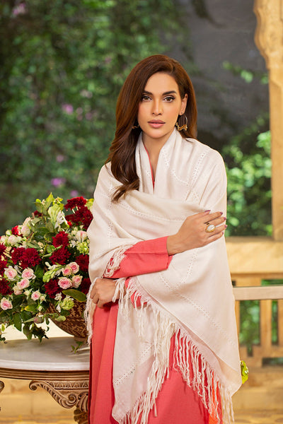 Embroidered Sawati Wool Stawler -MCP1520-1 - Shop Now at Kayseria