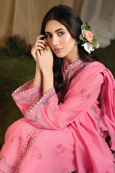 4 Piece - Embroidered Kara Cotton Suit - MCP1702-2 - Shop Now at Kayseria