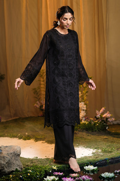 3 Piece - Embroidered Pure Voile Suit - MCP1723-1 - Shop Now at Kayseria