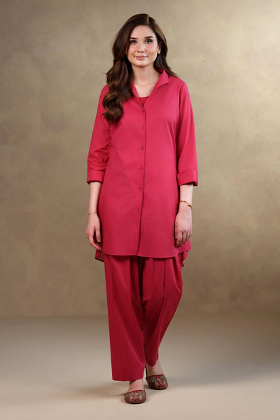 3 Piece - Solid Dyed Lawn Suit - MCP1904 - Shop Now at Kayseria