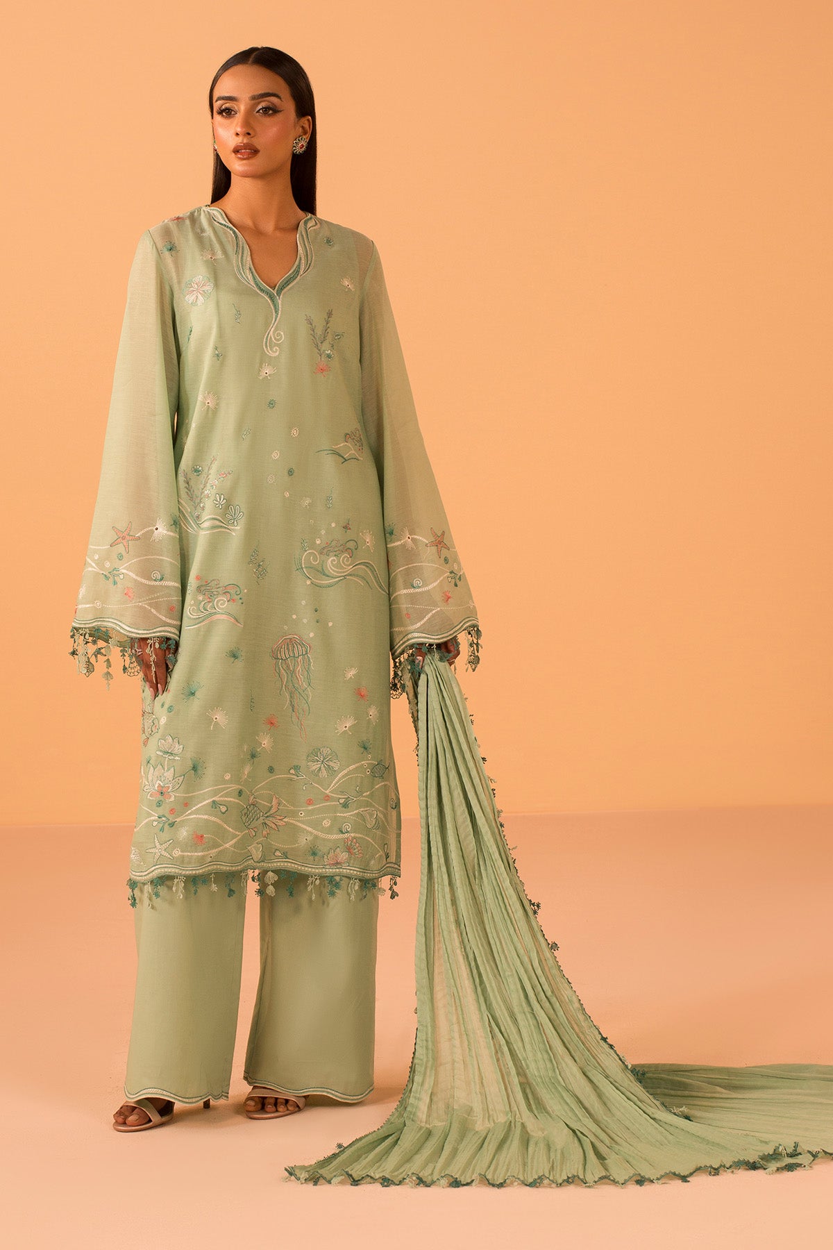 KARA COTTON | EMBROIDERED - Shop Now at Kayseria