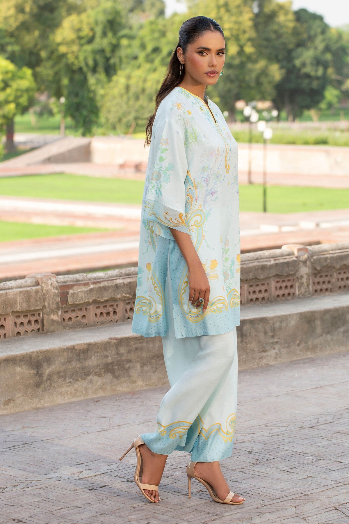 PK RAW SILK | PRINTED