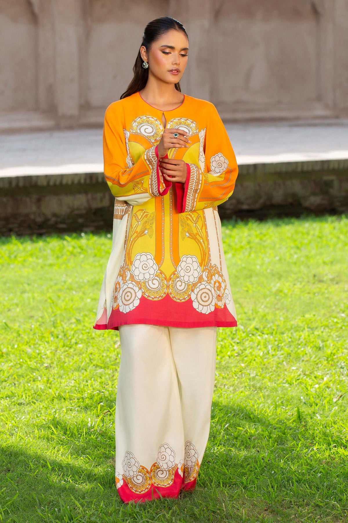 PK RAW SILK | PRINTED