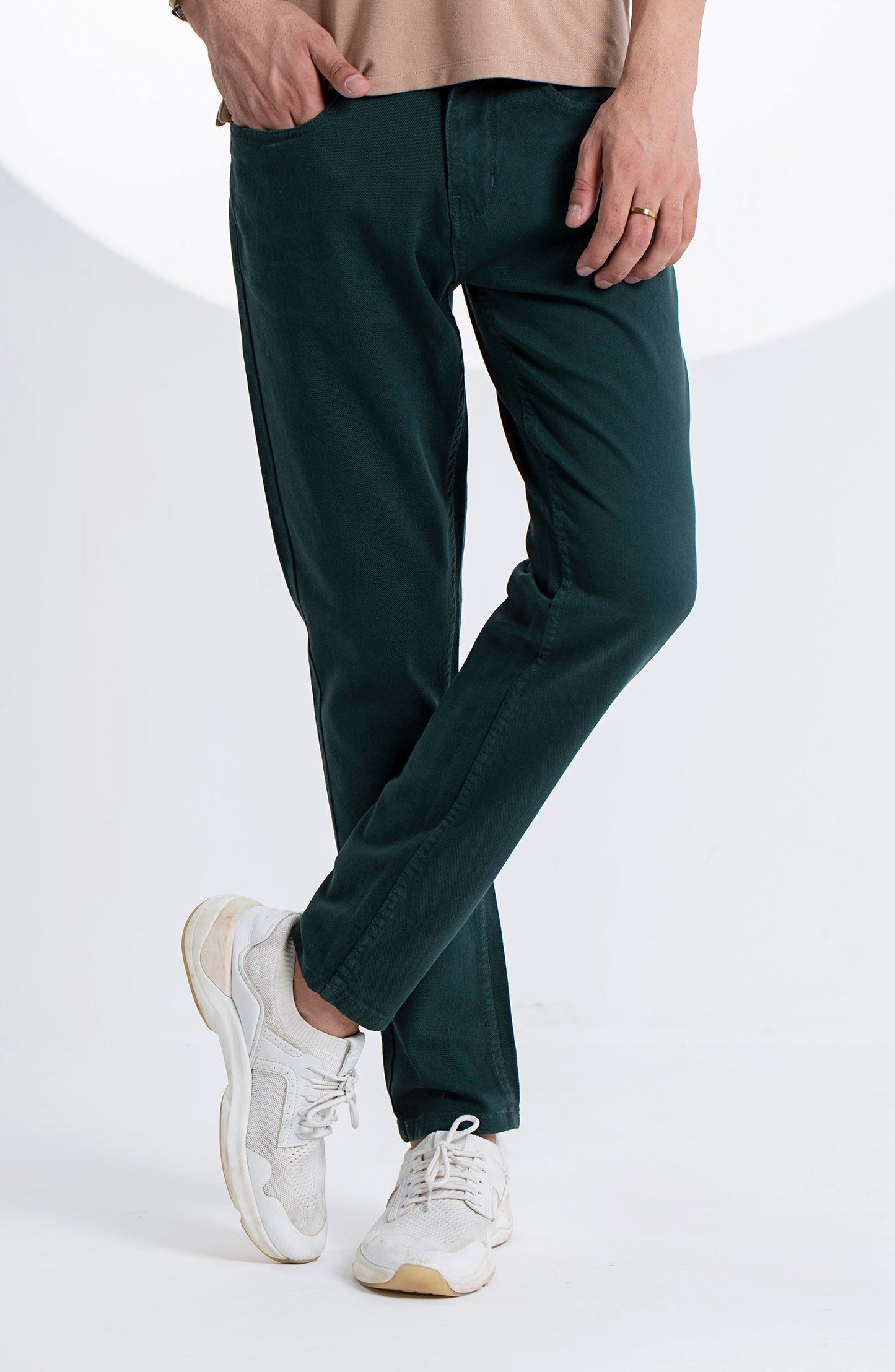Slim Fit Colored Denim