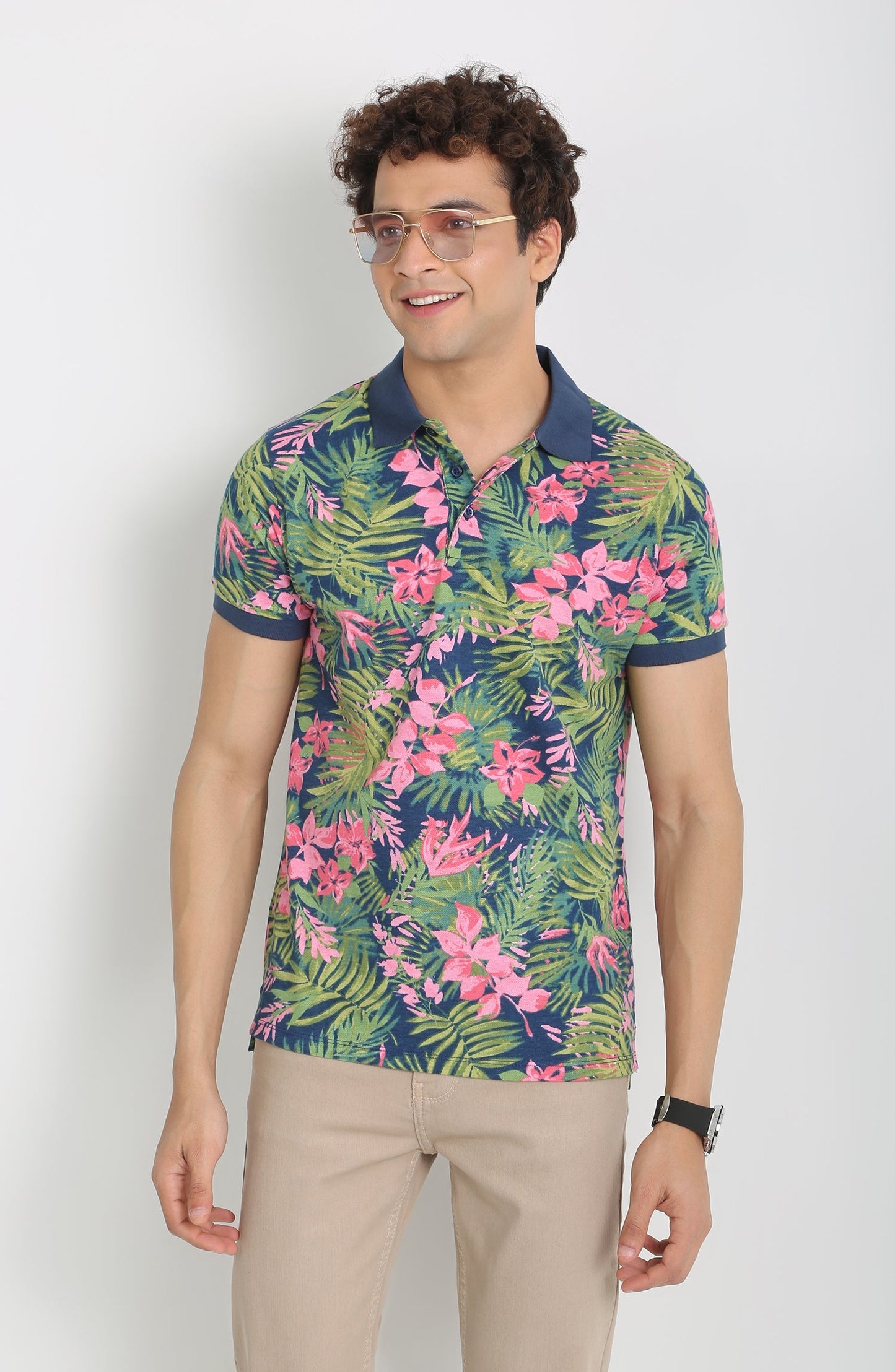 Printed Polo Shirt