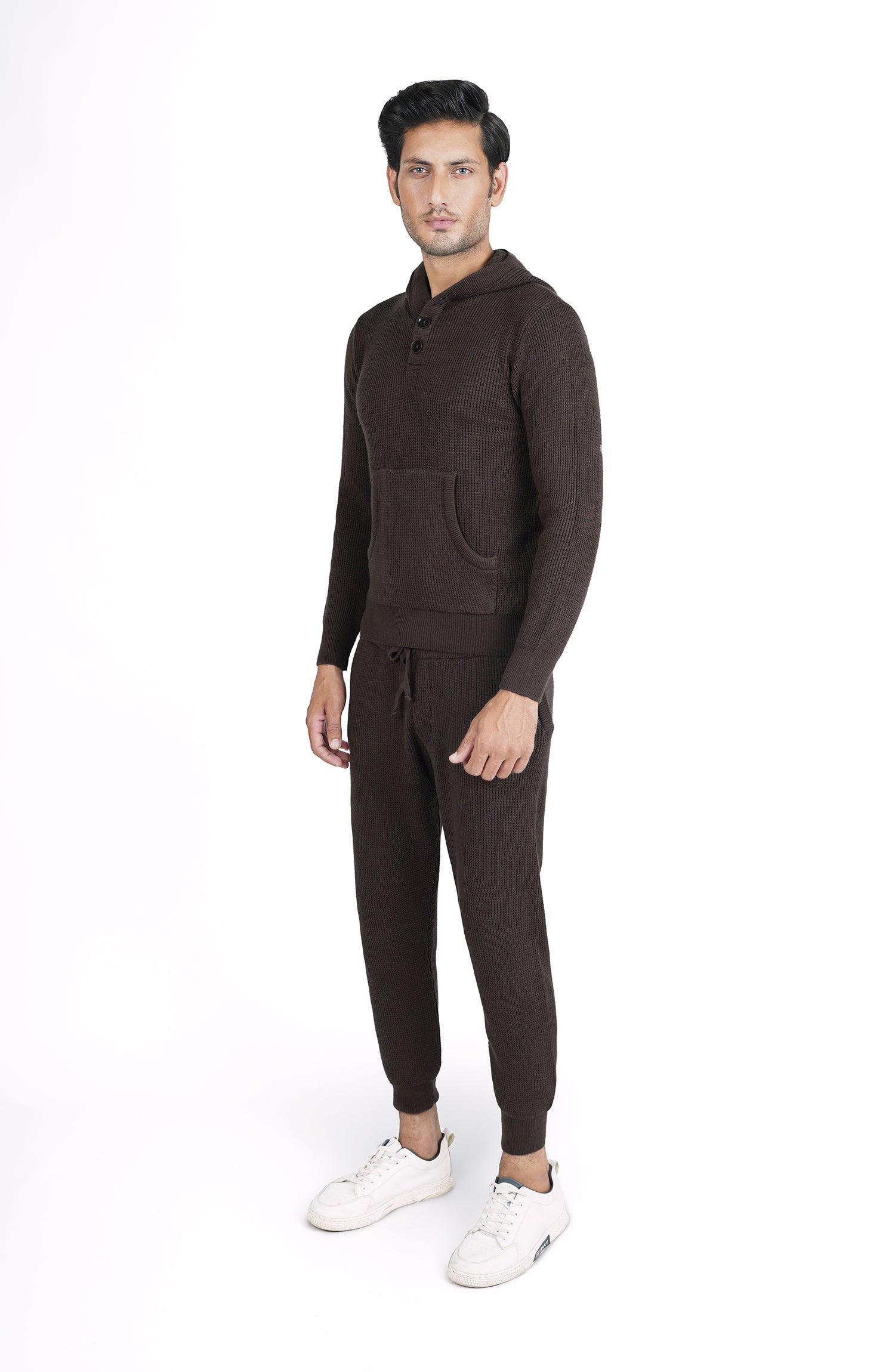 Waffle Knit Co-Ord - MS608423 - Shop Now at Leisure Club