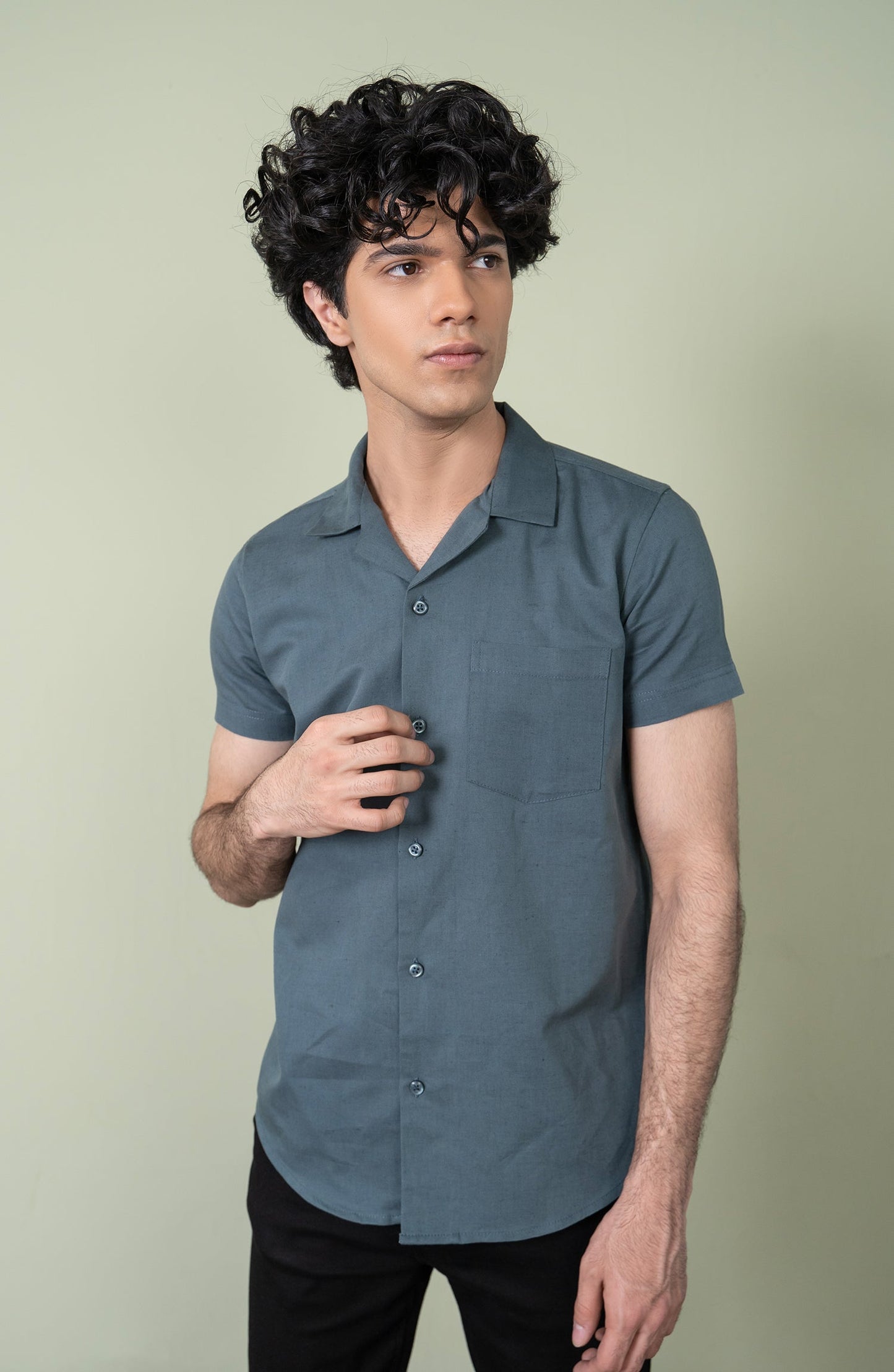 Revere Collar Shirt