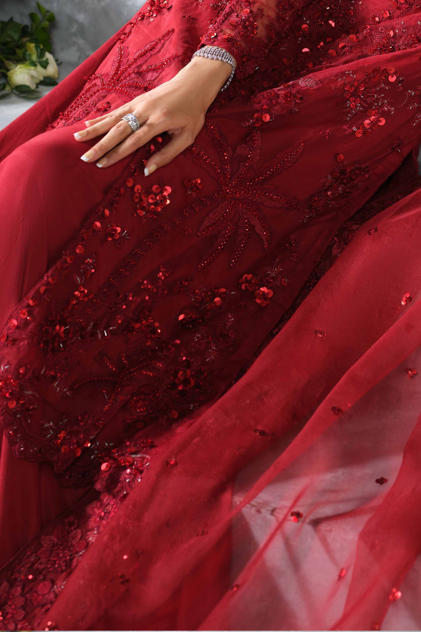 ORGANZA | EMBROIDERED
