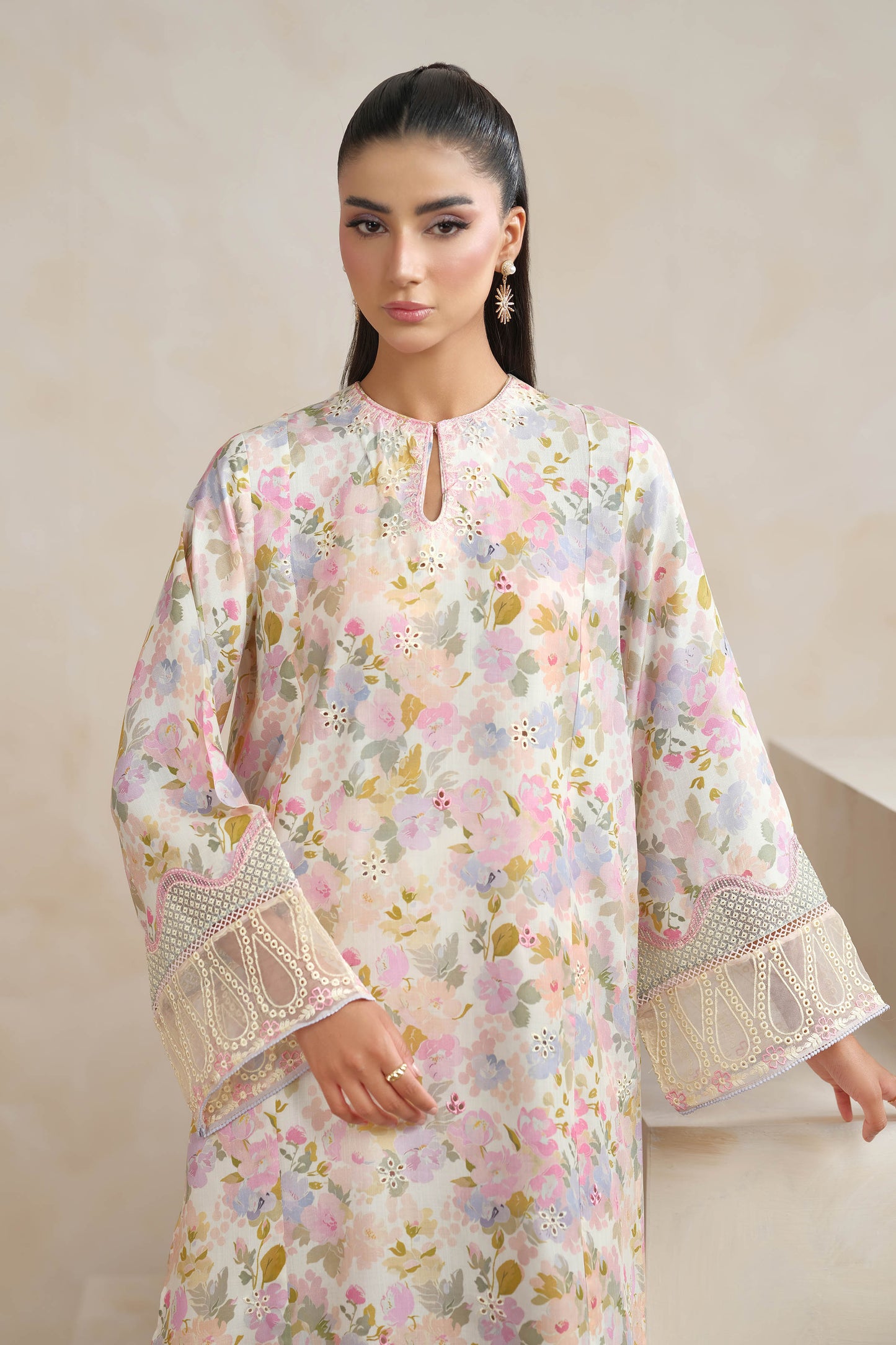 RAW SILK | EMBROIDERED