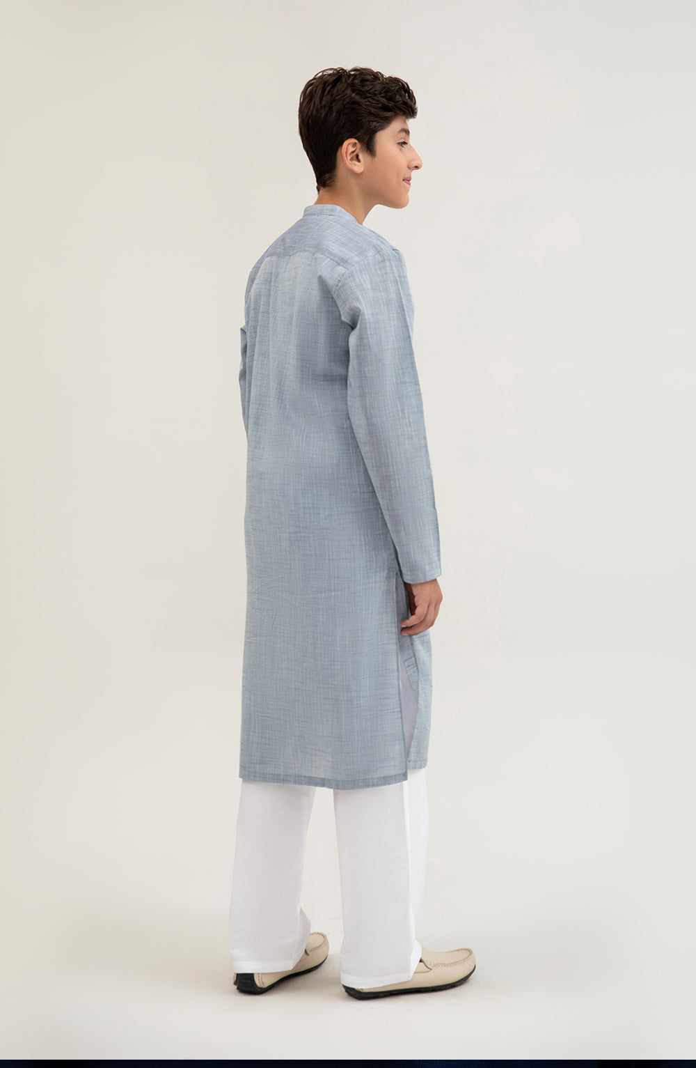 Boys Hidden Placket Kurta - SBK701125 - Shop Now at Leisure Club