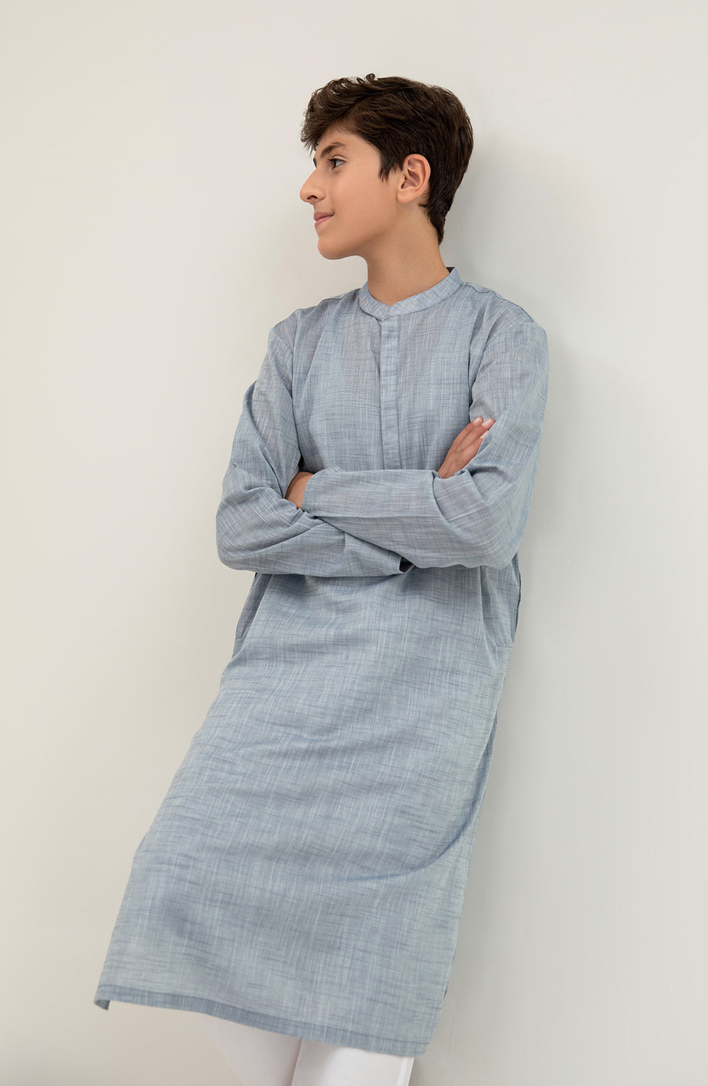 Boys Hidden Placket Kurta - SBK701125 - Shop Now at Leisure Club