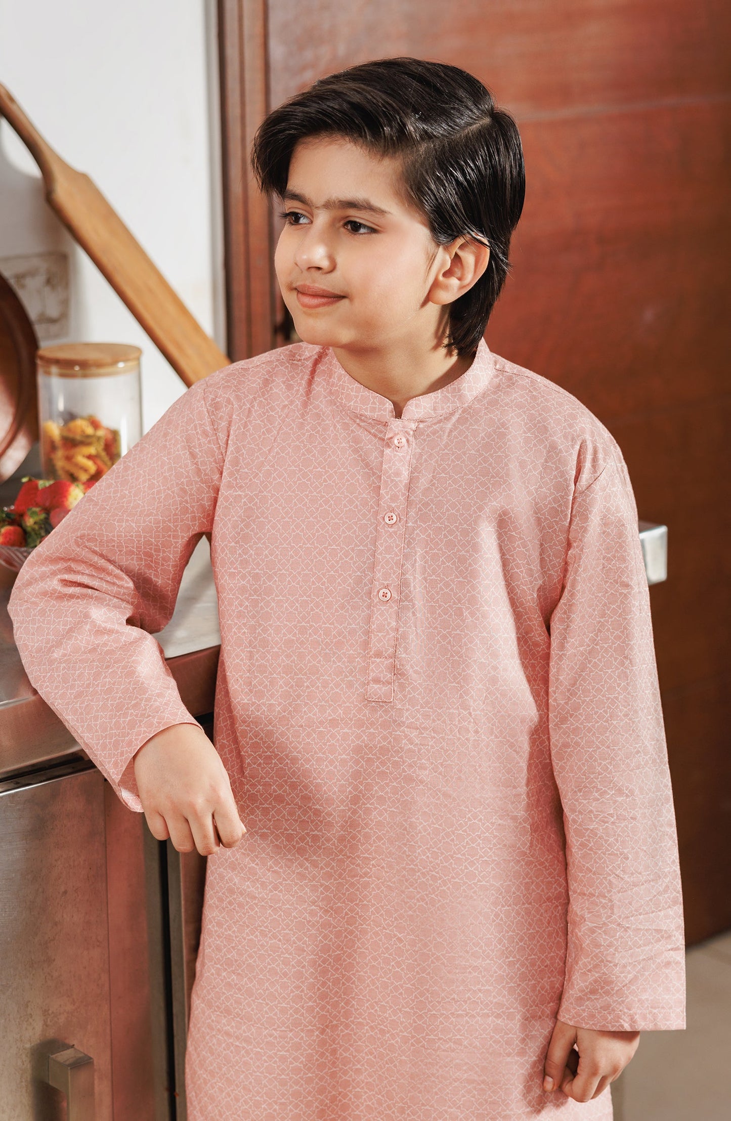 Boys Band Printed Kurta - SBK704125