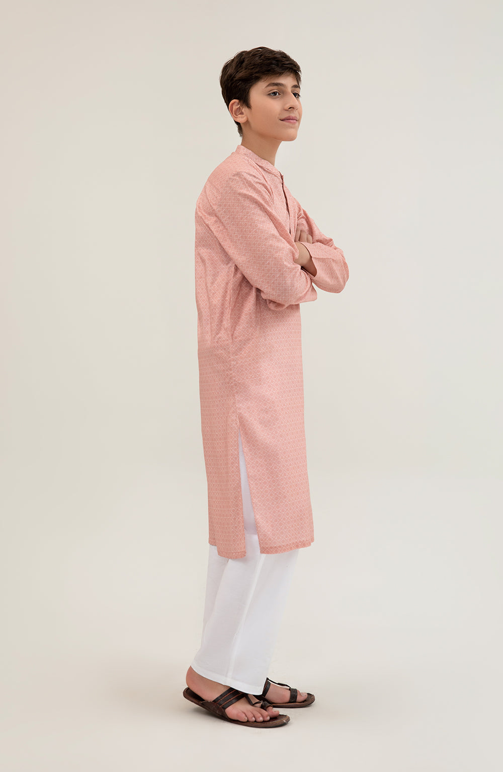 Boys Band Printed Kurta - SBK704125
