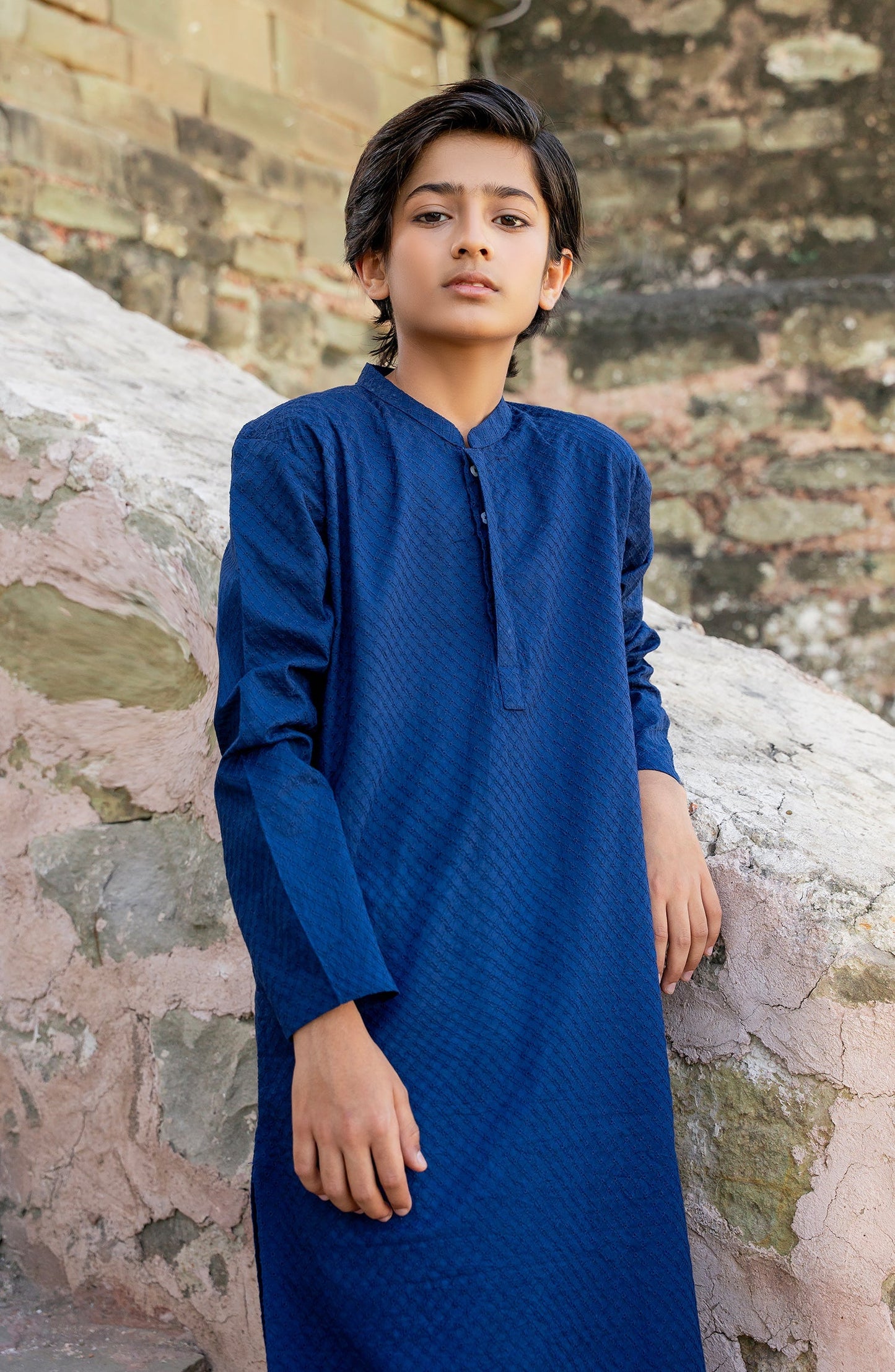Boys Shiffili Emb Kurta