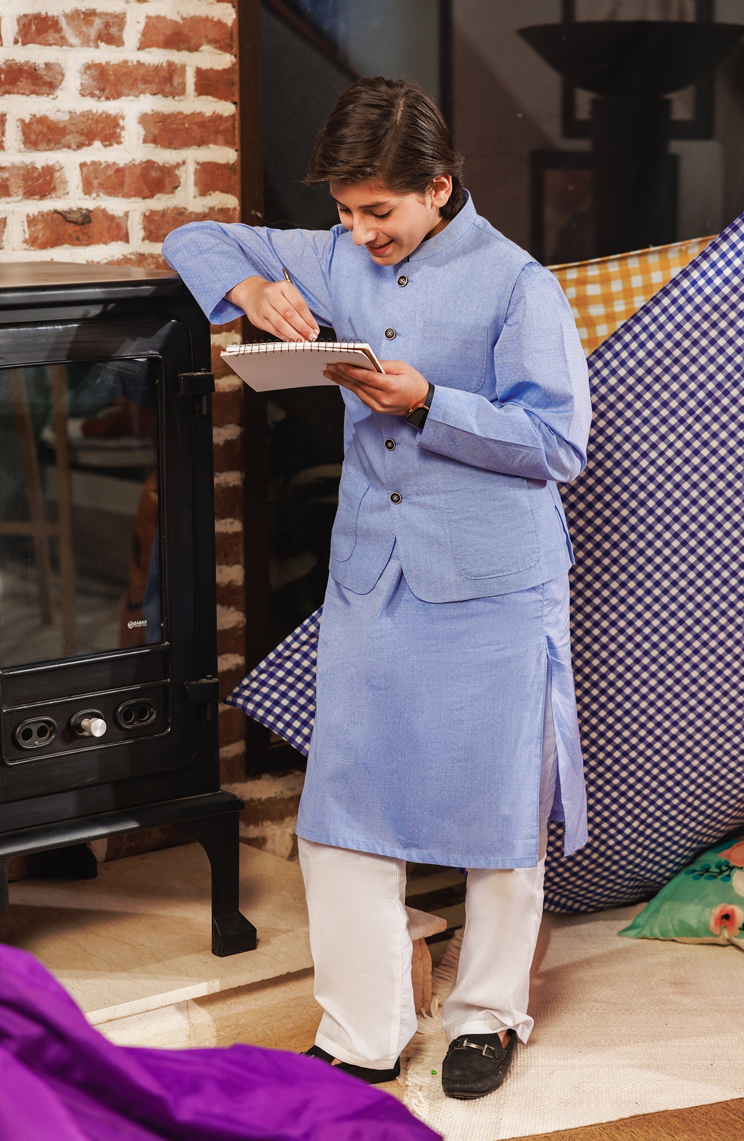 Boys Band Printed Kurta - SBK708125 - Shop Now at Leisure Club