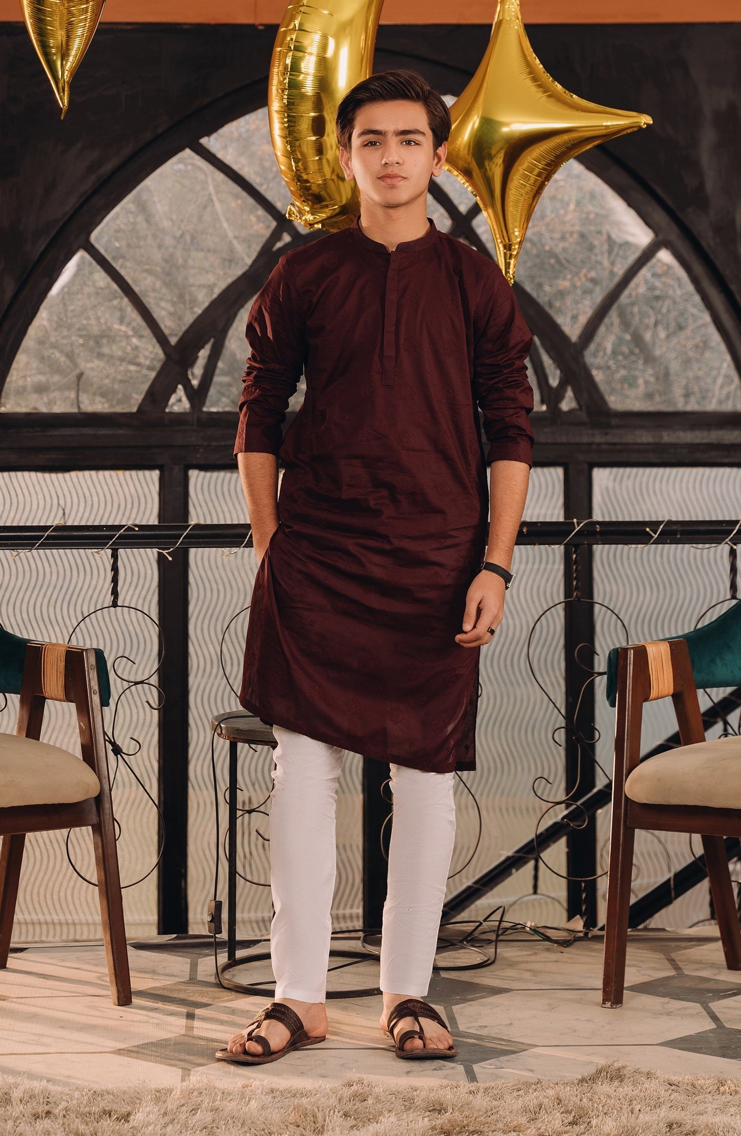 Lawn 80X80 Shiffili Boys Kurta