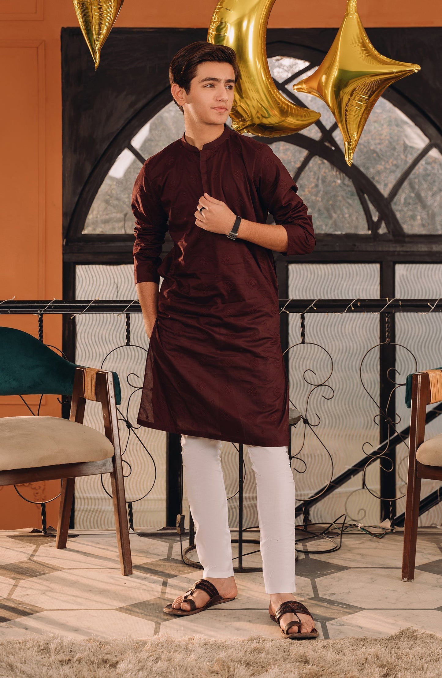 Lawn 80X80 Shiffili Boys Kurta
