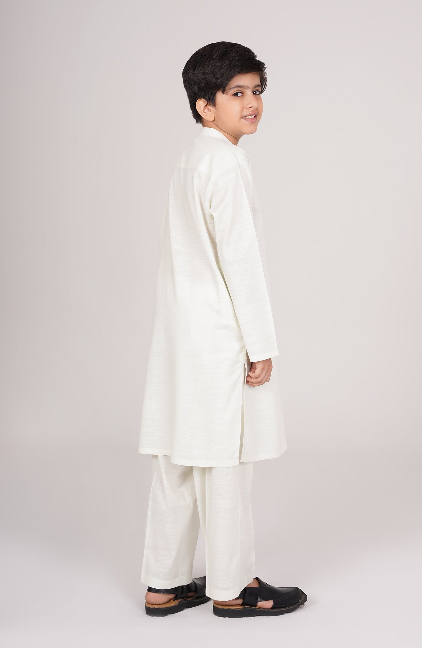 Boys Front Embroidered Suit
