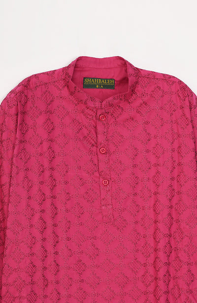 Boys Band Embroidered Kurta - SBK809225 - Shop Now at Leisure Club