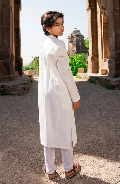 Boys Shiffili Embroidered Kurta - SBK912324 - Shop Now at Leisure Club