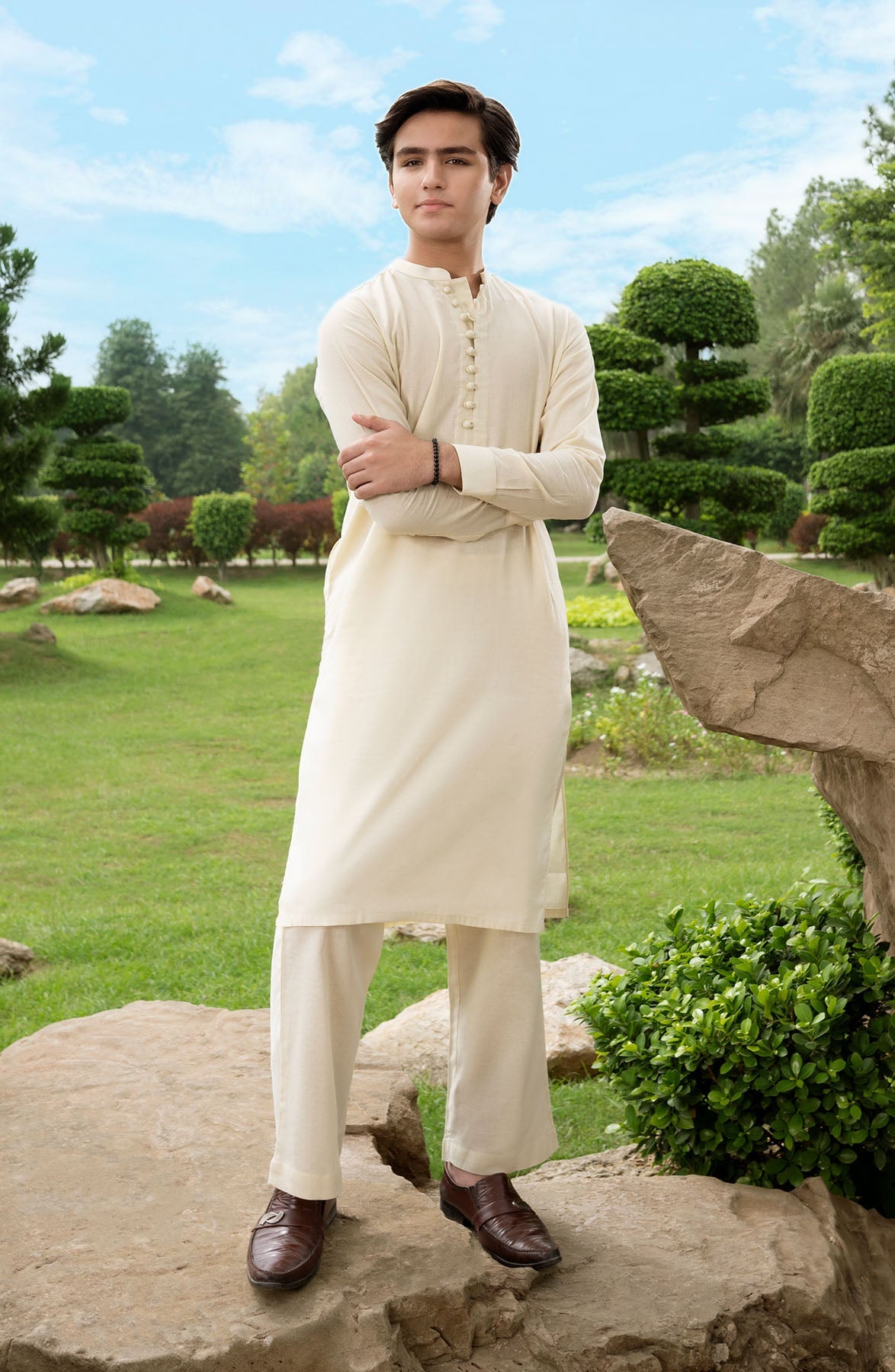 Kurta Pyjama 2piece Boys Suit - SBS606324 - Shop Now at Leisure Club