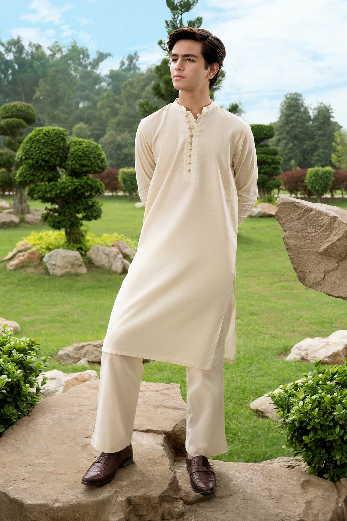 Kurta Pyjama 2piece Boys Suit - SBS606324 - Shop Now at Leisure Club