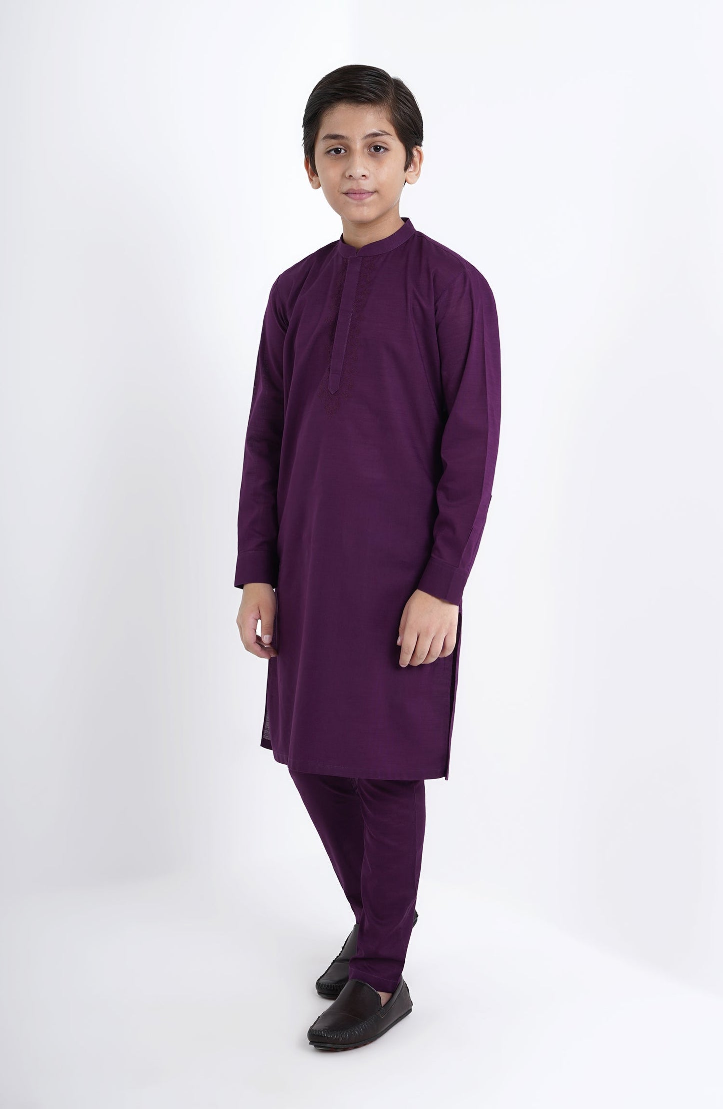 Embroidered Boys Suit