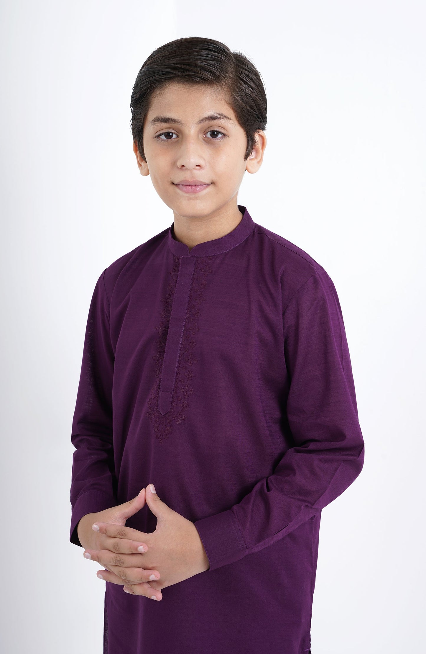 Embroidered Boys Suit