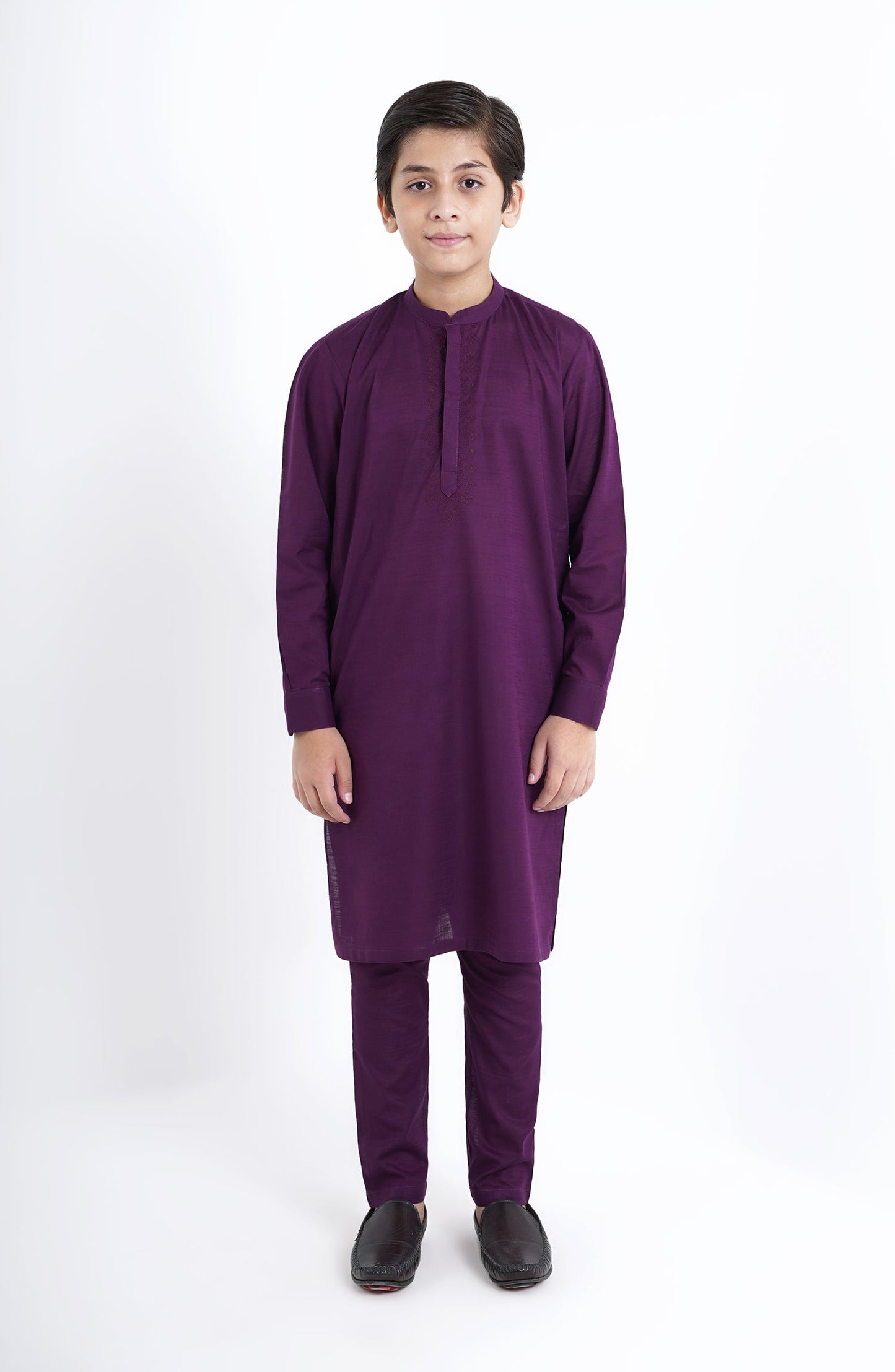 Embroidered Boys Suit