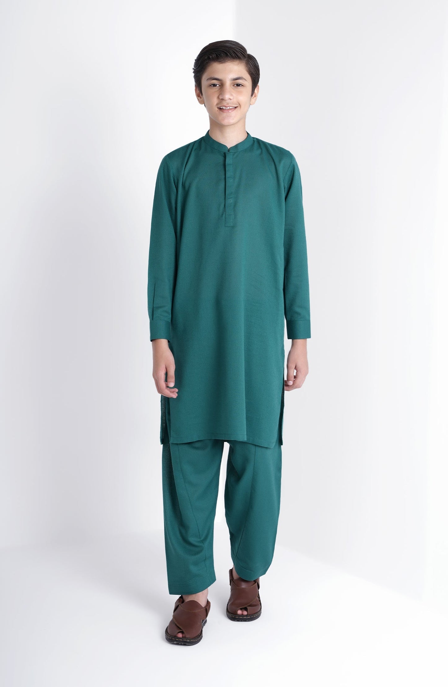 Boys Basic Lawn Karandi Suit