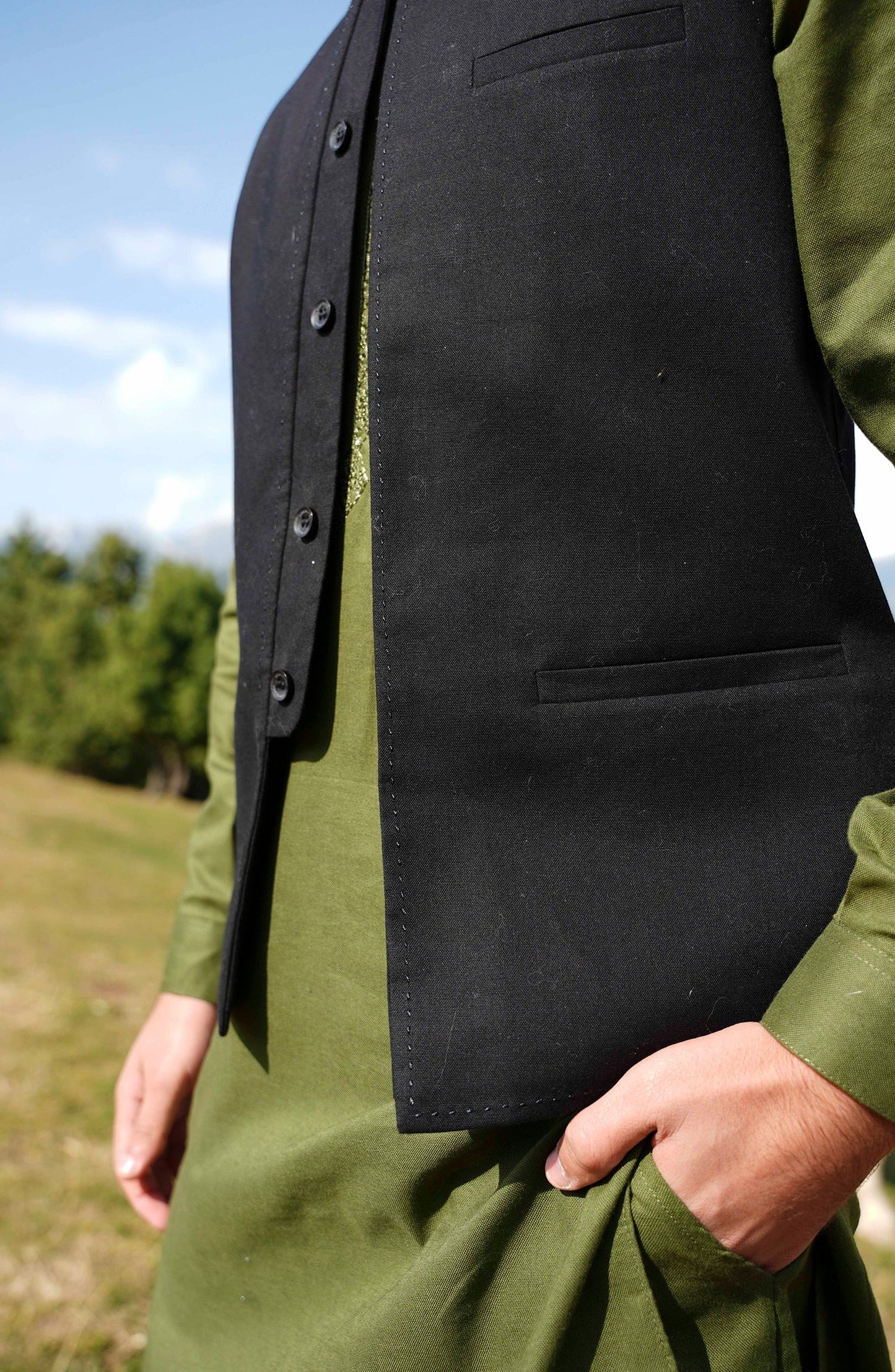 Boys Khaddar Waist Coat - SBWC603424 - Shop Now at Leisure Club