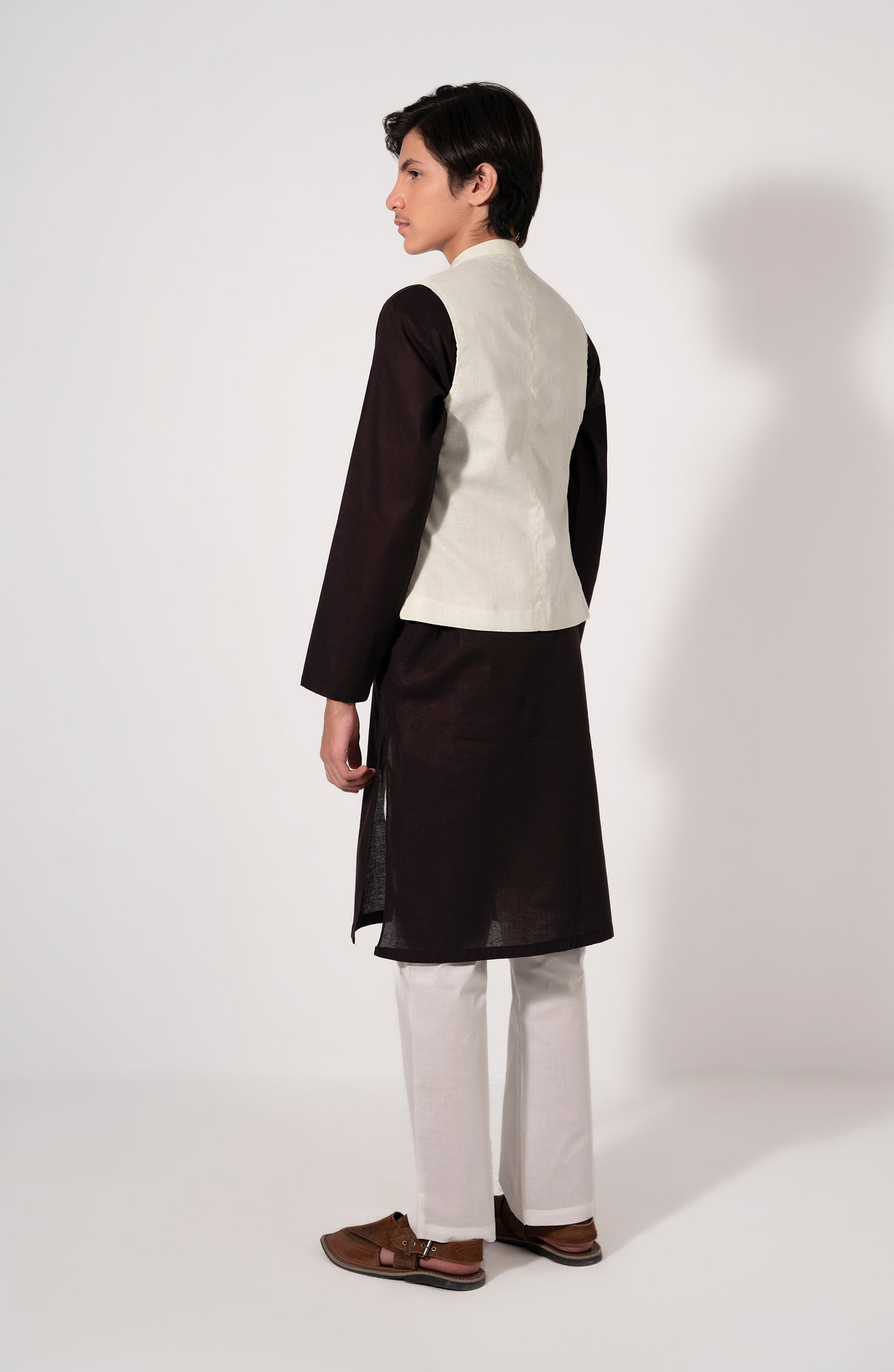 Boys Khaddar Waist Coat - SBWC604424 - Shop Now at Leisure Club