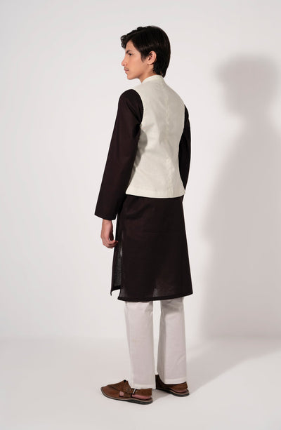 Boys Khaddar Waist Coat - SBWC604424 - Shop Now at Leisure Club