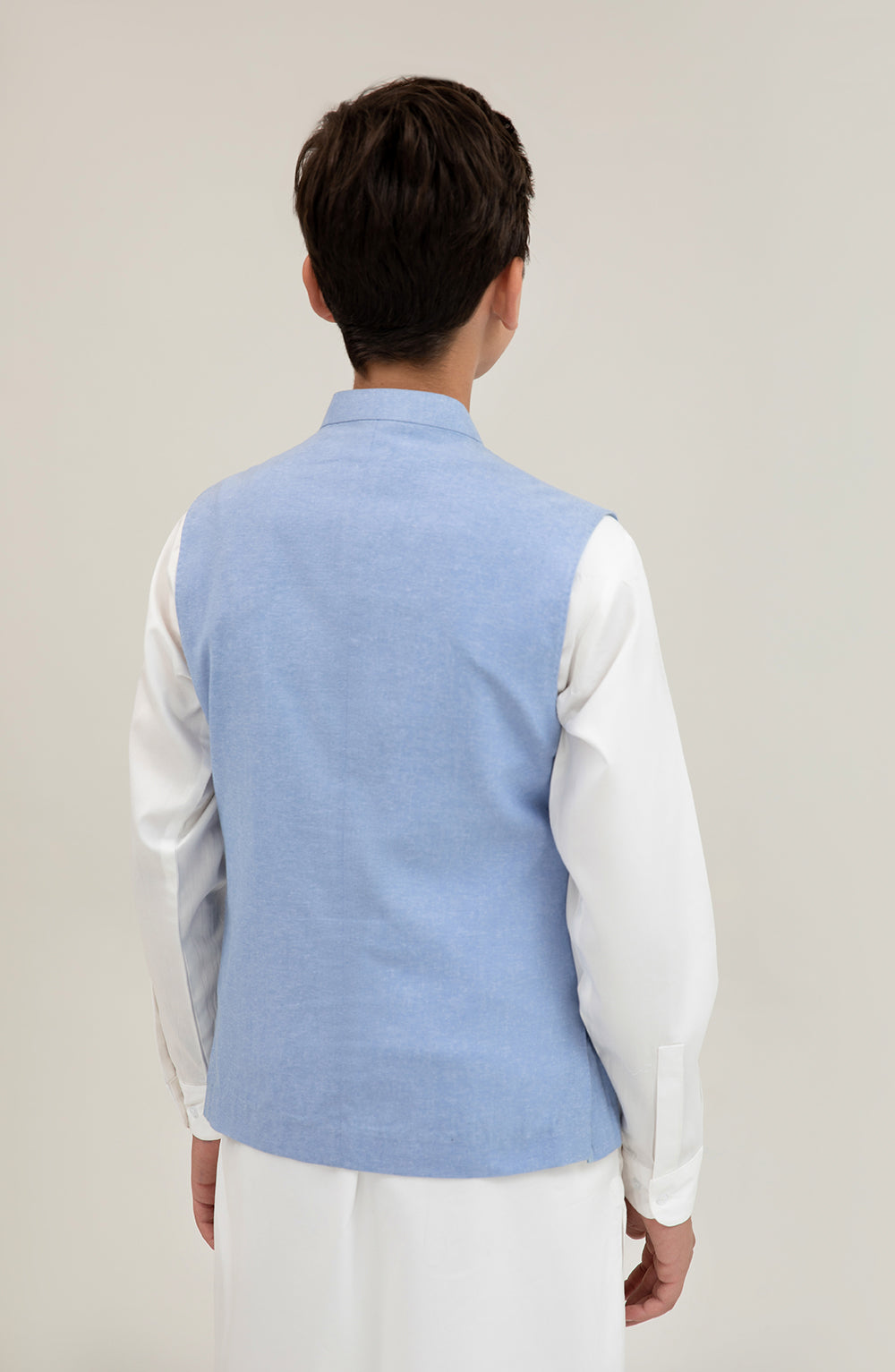 Boys Chambaray Waist Coat