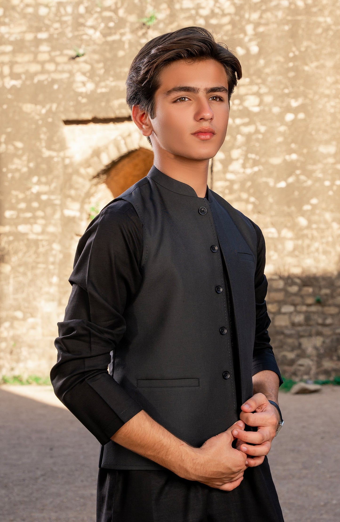 Boys Tropical Waist Coat - SBWC900324 - Shop Now at Leisure Club