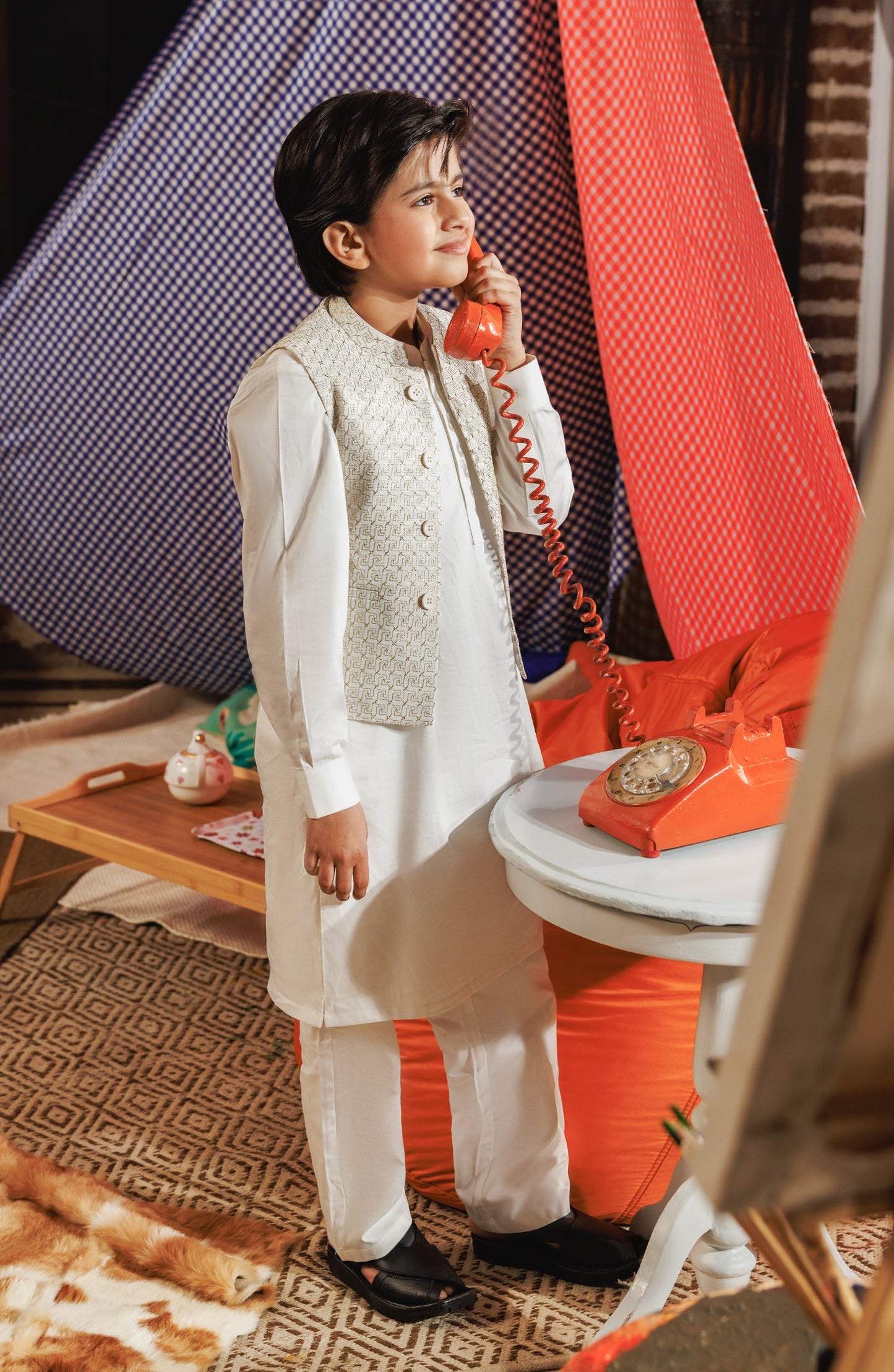 Boys Waistcoat 3 Piece Suit
