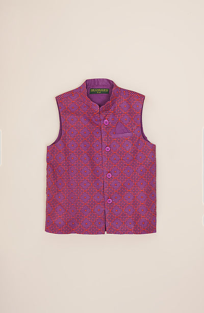 Printed Waistcoat 3 Piece Suit - SIS804225 - Shop Now at Leisure Club