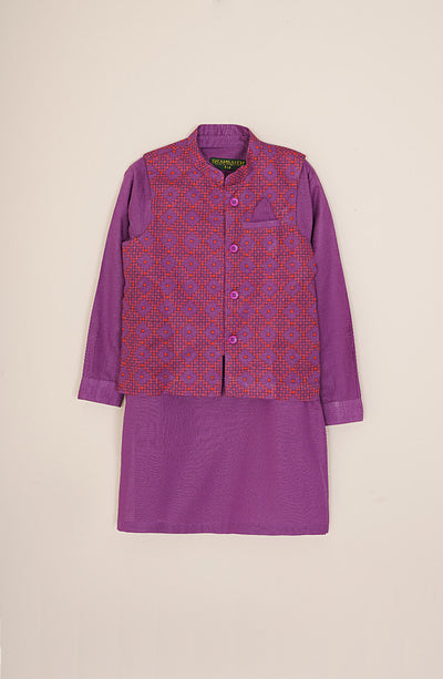 Printed Waistcoat 3 Piece Suit - SIS804225 - Shop Now at Leisure Club